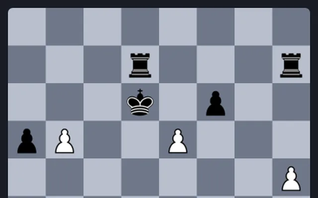 Blink: a position flashing past on a grey board